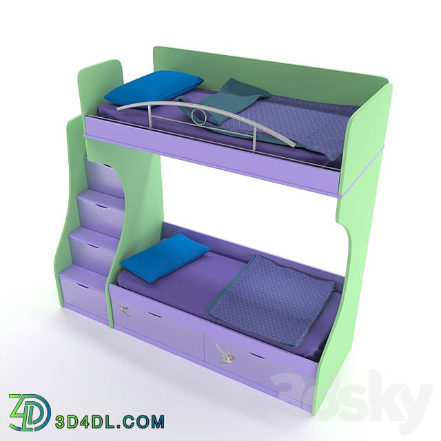 Bed - Children__39_s bunk bed