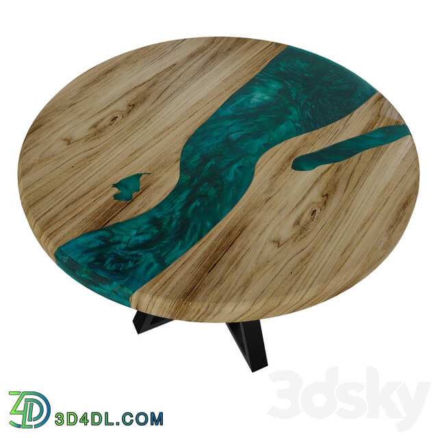 Table - Slab table epoxy