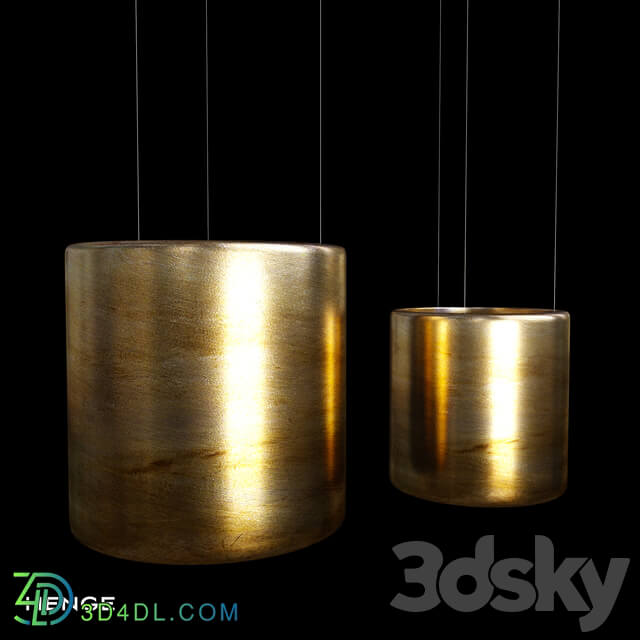 Pendant light - Lamp _Light Ring Horizintal XS_ from HENGE _OM_