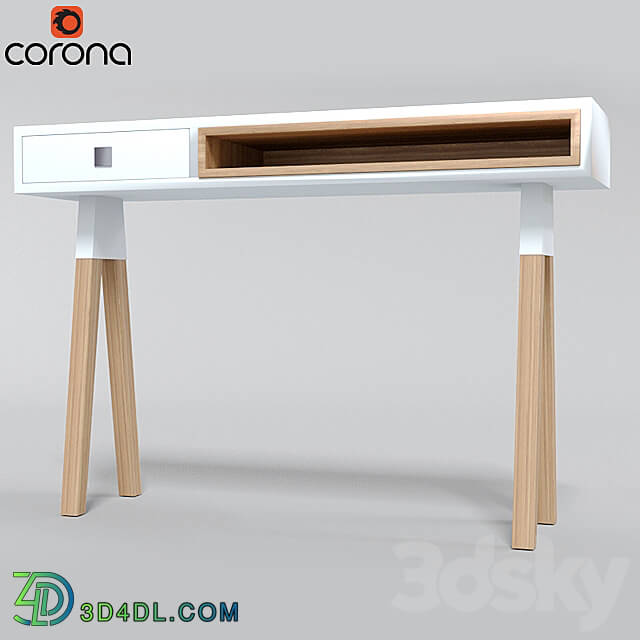 Console - Stick Console with Drawer