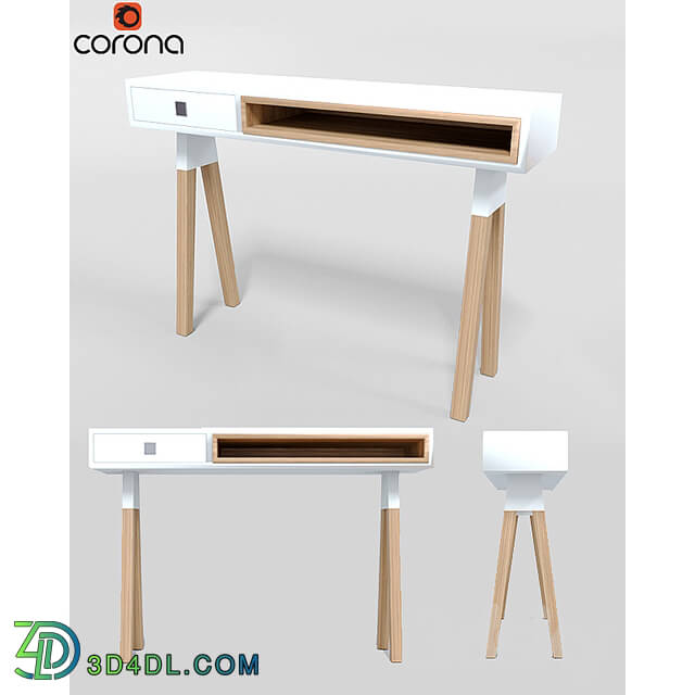 Console - Stick Console with Drawer