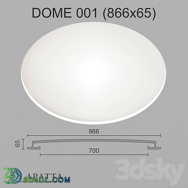 Spot light - Aratta DOME 001 _866х65_