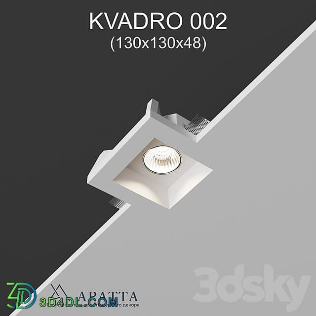 Aratta KVADRO 002 130x130x48 