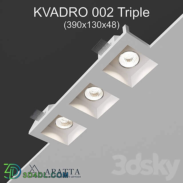 Aratta KVADRO 002 Triple 390x130x48 