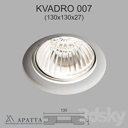 Spot light - Aratta KVADRO 007 _130x130x27_ 