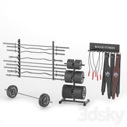 Sports - Gym-Tools-Fitness-Body-Building-set-05 