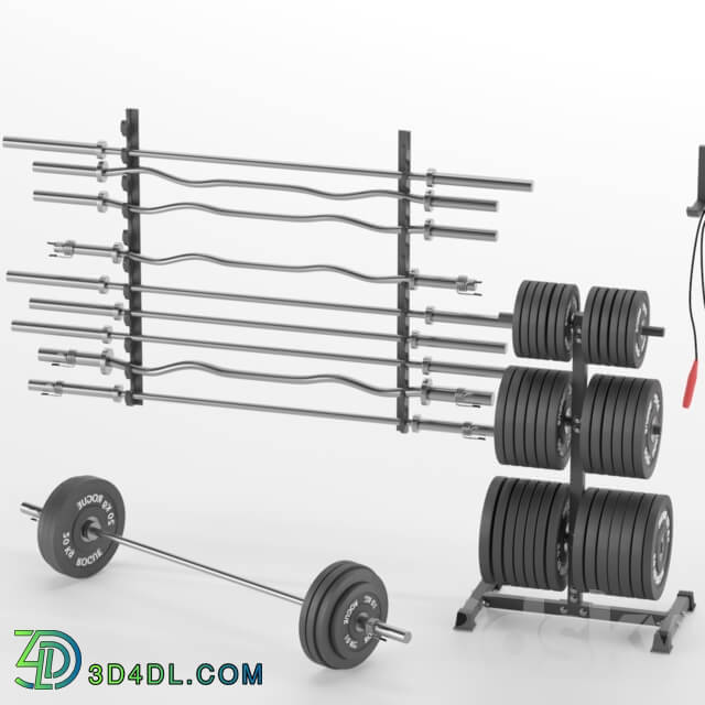 Sports - Gym-Tools-Fitness-Body-Building-set-05