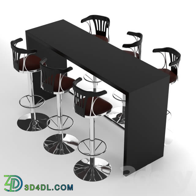 Table _ Chair - Bar table _ chair