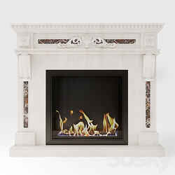 Fireplace - Fireplace Corsica WT 