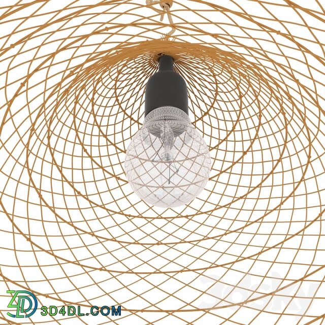 Pendant light - Rattan lamp