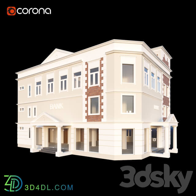 Classical facade Bank