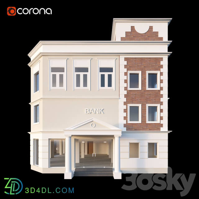 Classical facade Bank