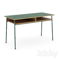 Table - Vintage school classroom table 