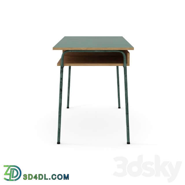 Table - Vintage school classroom table