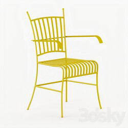 Chair - Arcadia steel armchair 