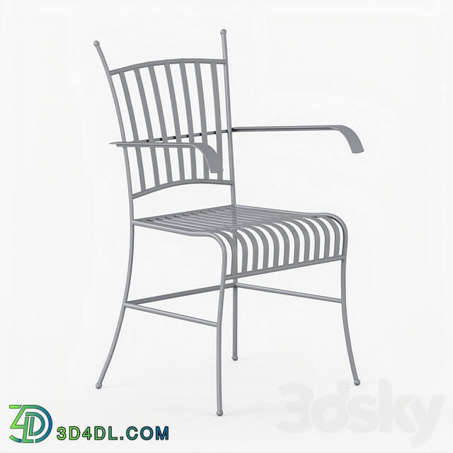 Chair - Arcadia steel armchair