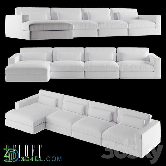 Sofa - Sectional sofa LUGANO