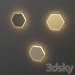 Integrator Stairs Light IT 780 Hexagonal recessed LED lighting fixture for stair steps 