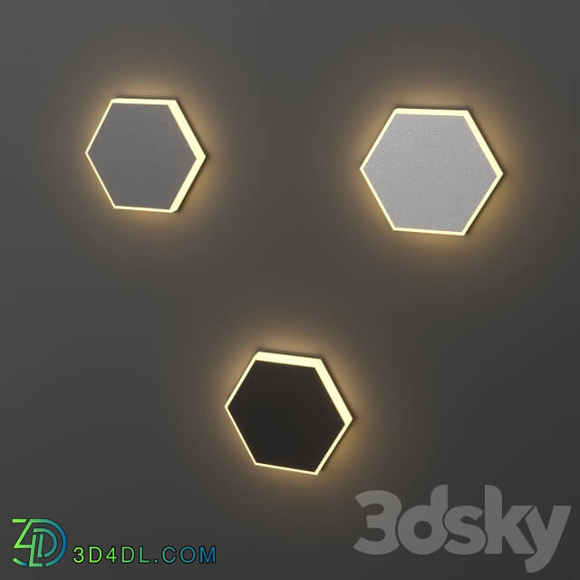 Integrator Stairs Light IT 780 Hexagonal recessed LED lighting fixture for stair steps