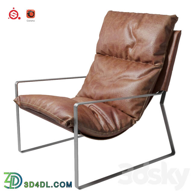 Chair - Leather Chair002