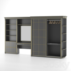 Wardrobe _ Display cabinets - workspaces 