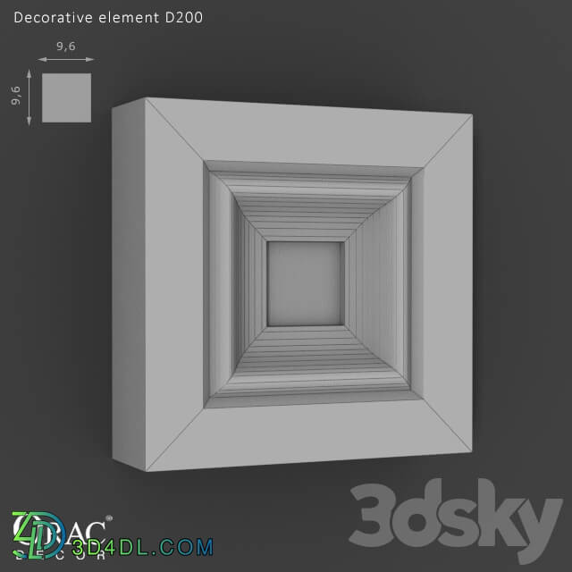 OM Decorative element Orac Decor D200