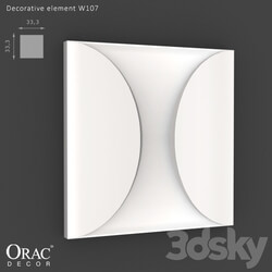 Decorative plaster - OM Decorative element Orac Decor W107 