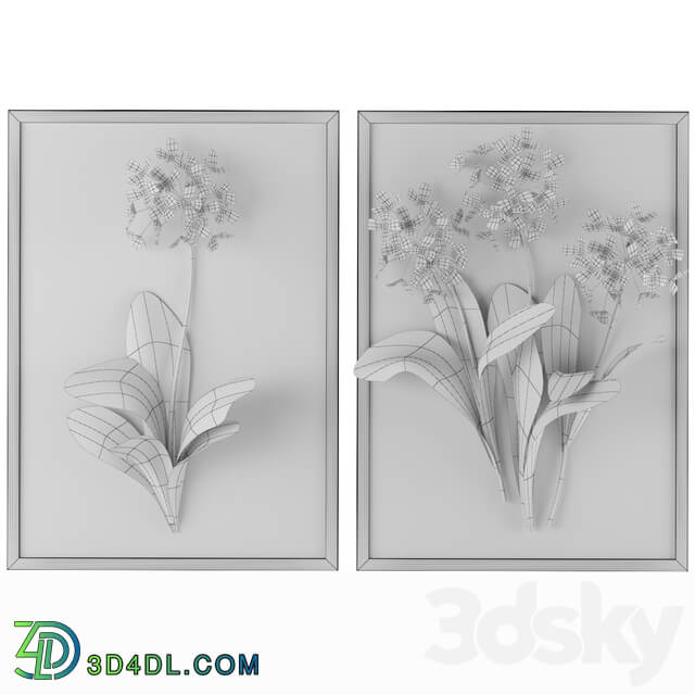 golden flower frame