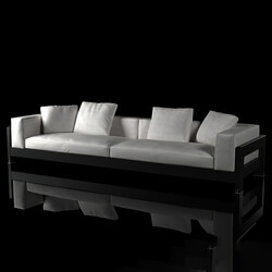 Design Connected Alison Black sofa 320 
