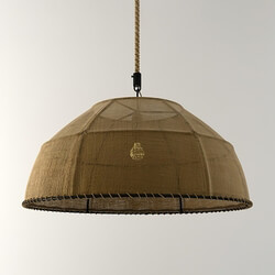 Design Connected Burlap Dome pendant lamp 