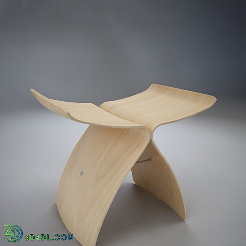 Design Connected Butterfly Stool