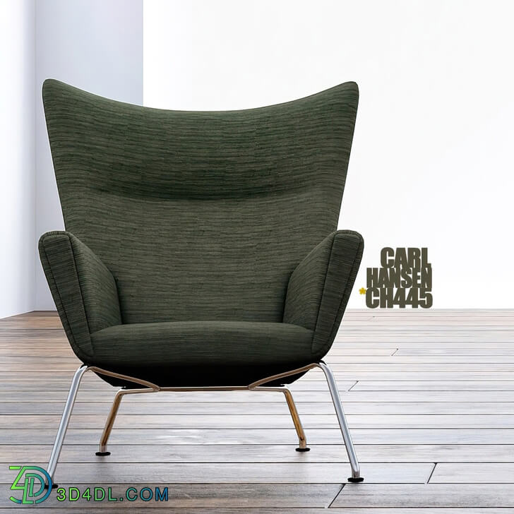 Design Connected CH445 Wing Chair