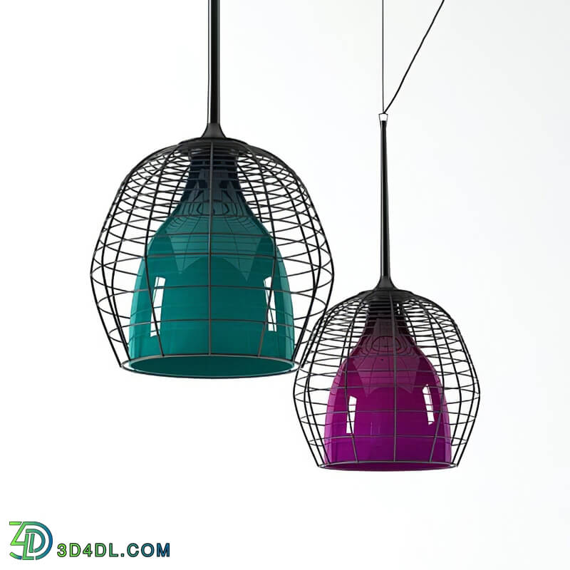 Design Connected Cage suspension lamp