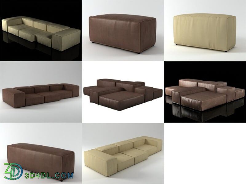 Design Connected Extrasoft sofa system