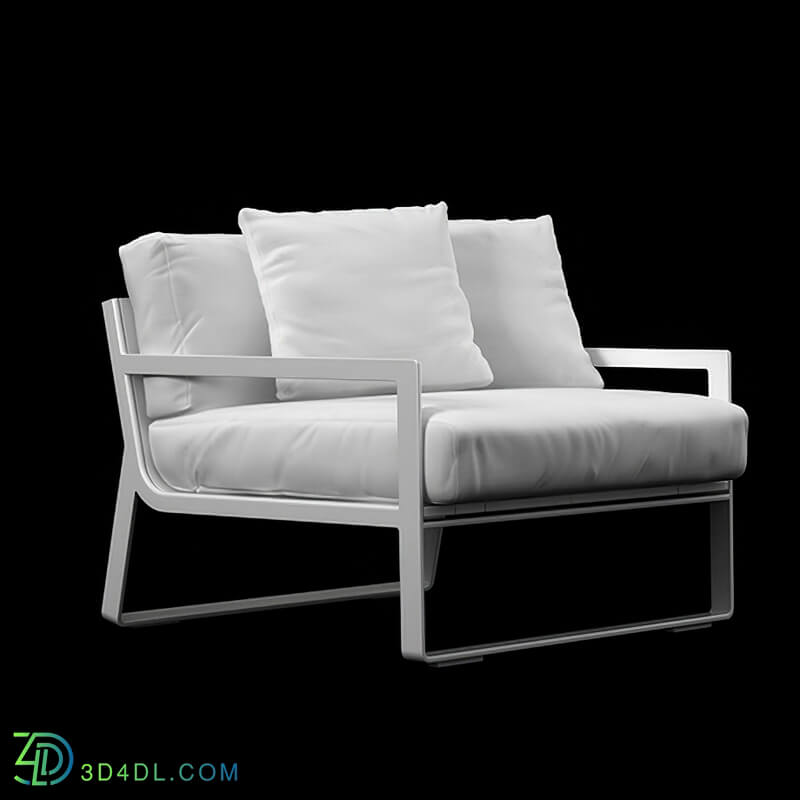 Design Connected Flat armchair