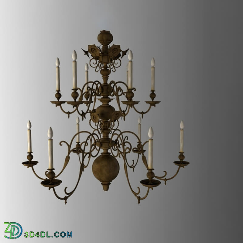 Design Connected Flemish Renaissance Chandelier