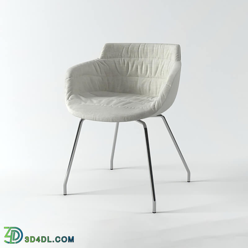 Design Connected Flow armchair 4 legs