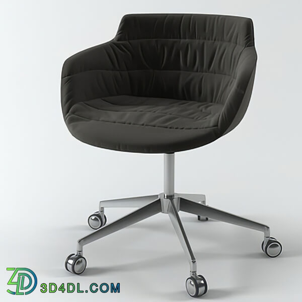 Design Connected Flow armchair 5 star base