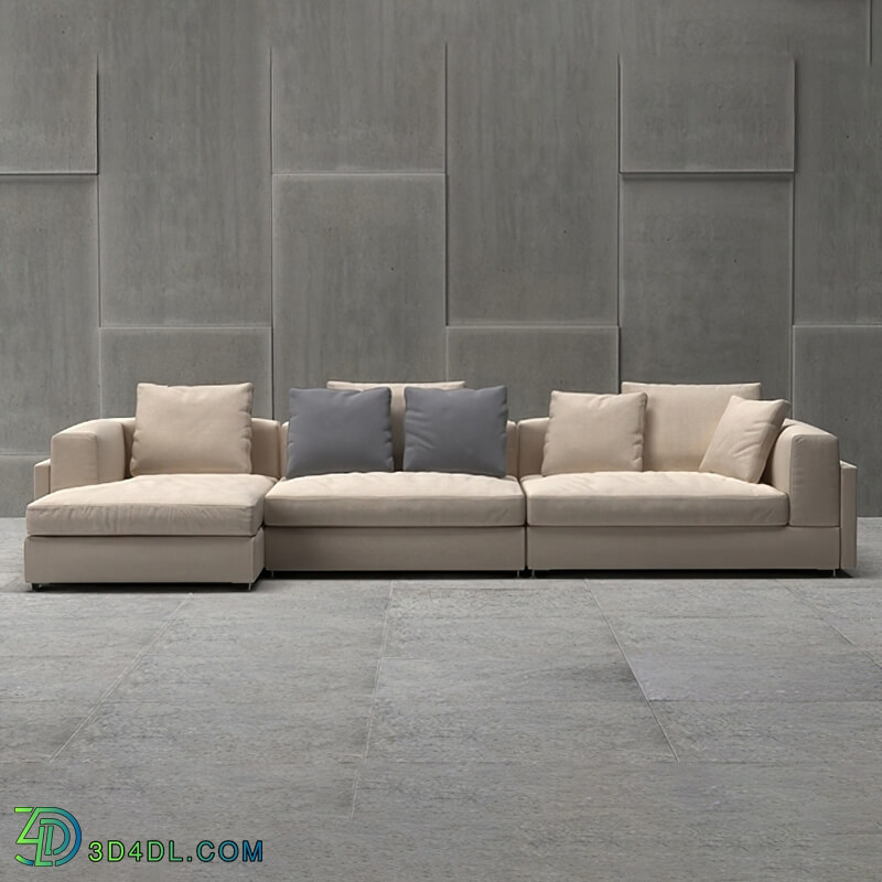 Design Connected Minotti Alison configuration 04