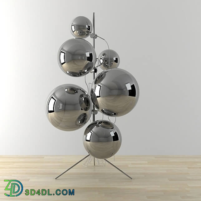 Design Connected Mirror Ball Stand