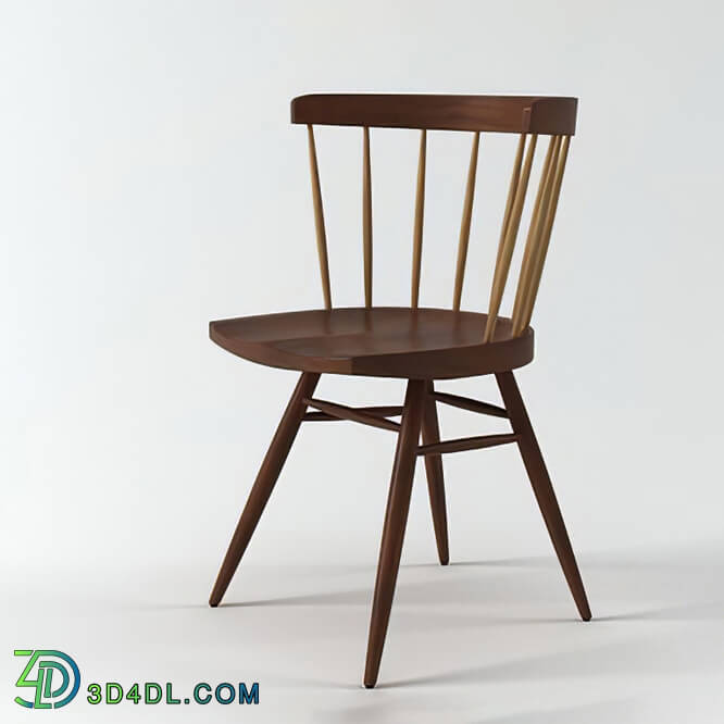 Design Connected Nakashima Straight Chair