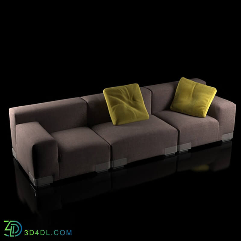 Design Connected Plastics Duo Sofa 3