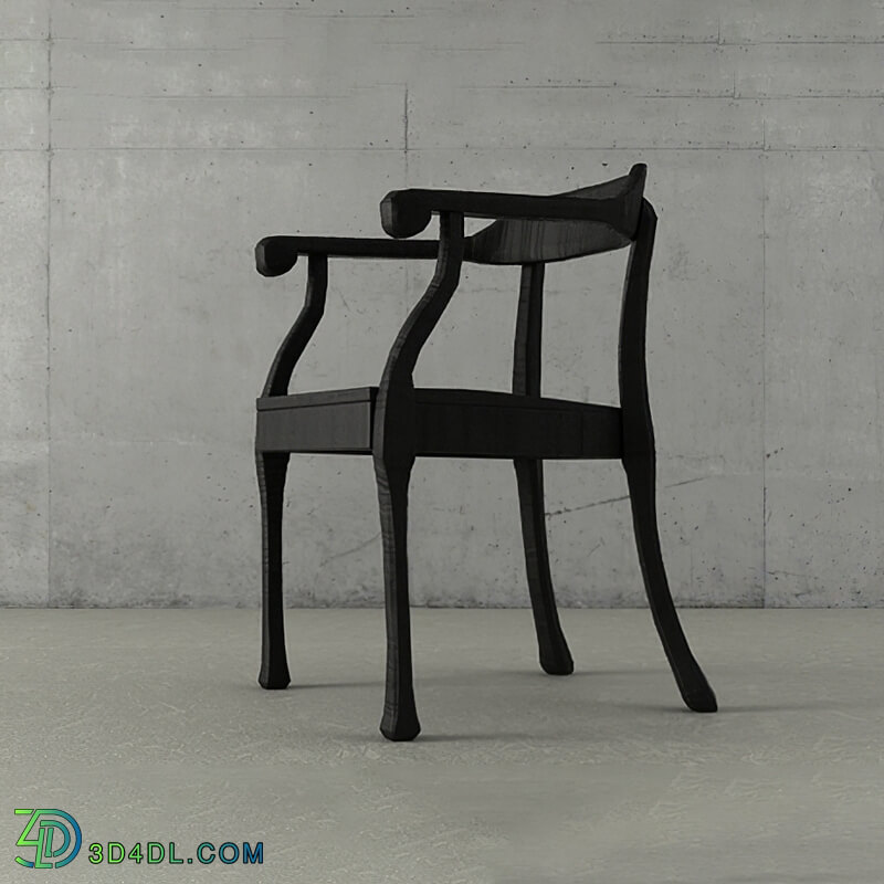 Design Connected Raw Lounge Chair