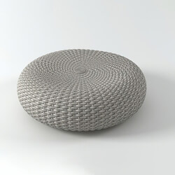 Design Connected Shell Pouf 