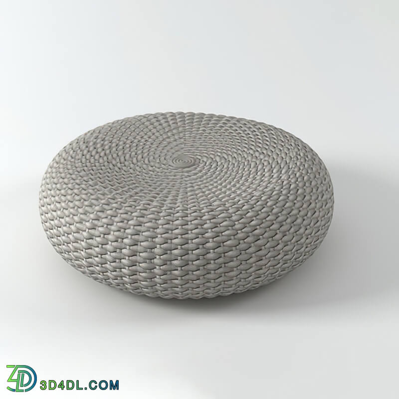 Design Connected Shell Pouf