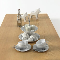 Design Connected Table set 01 