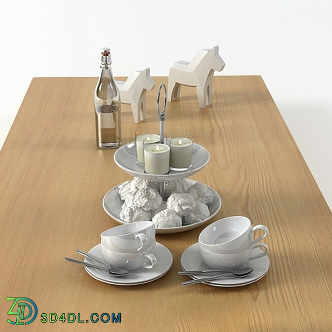 Design Connected Table set 01