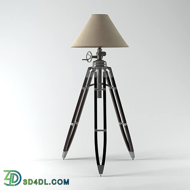 Design Connected Tripod Floor Lamp
