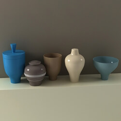 Design Connected Vases 01 