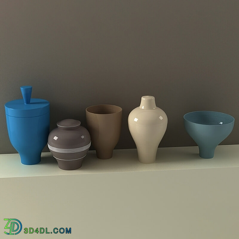 Design Connected Vases 01